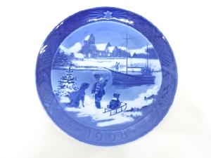 ROYAL COPENHAGEN　イヤープレート　1998「Welcome Home」（紙箱付）